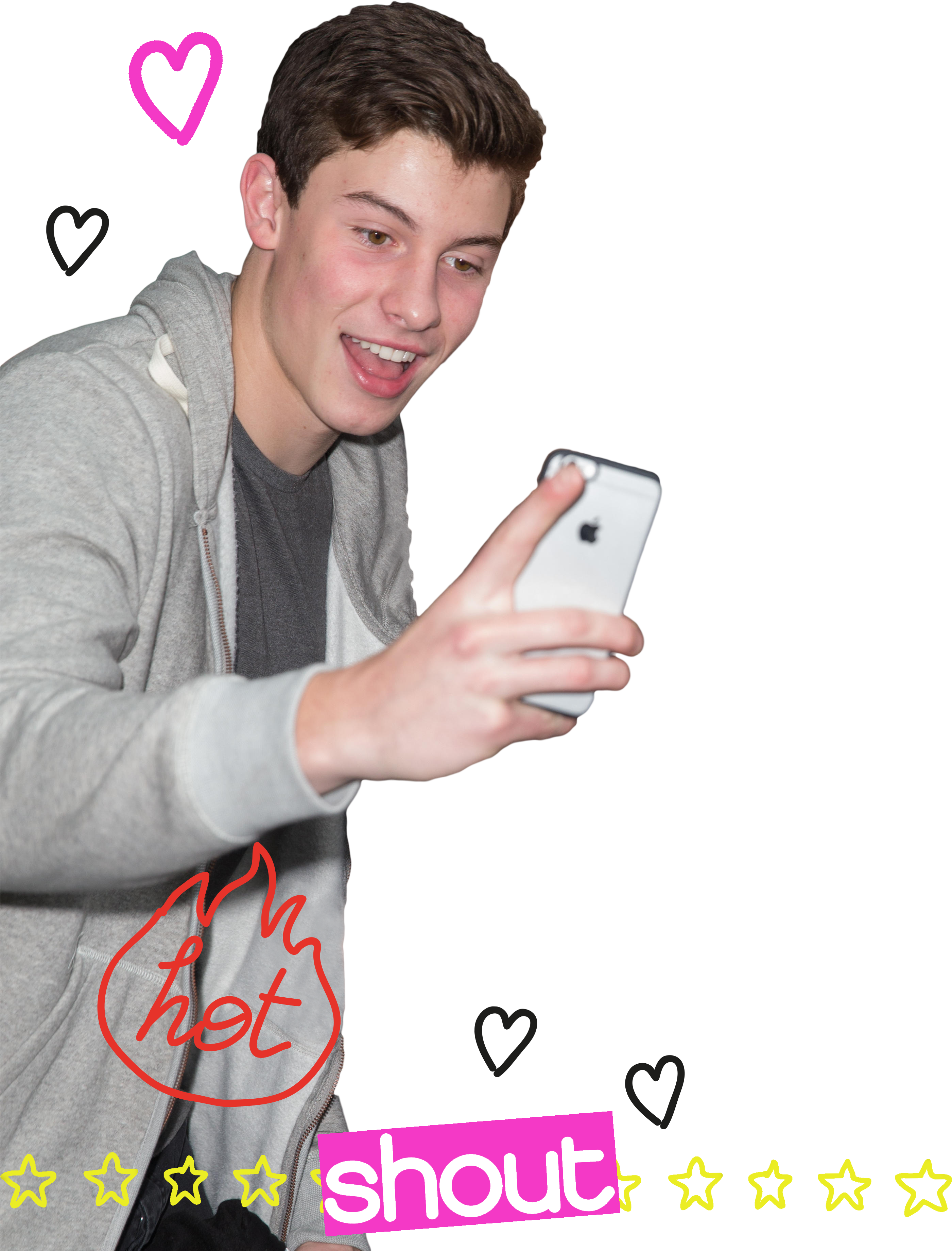Shawn Mendes Filter - Shawn Mendes Selfie Png (2818x3678), Png Download