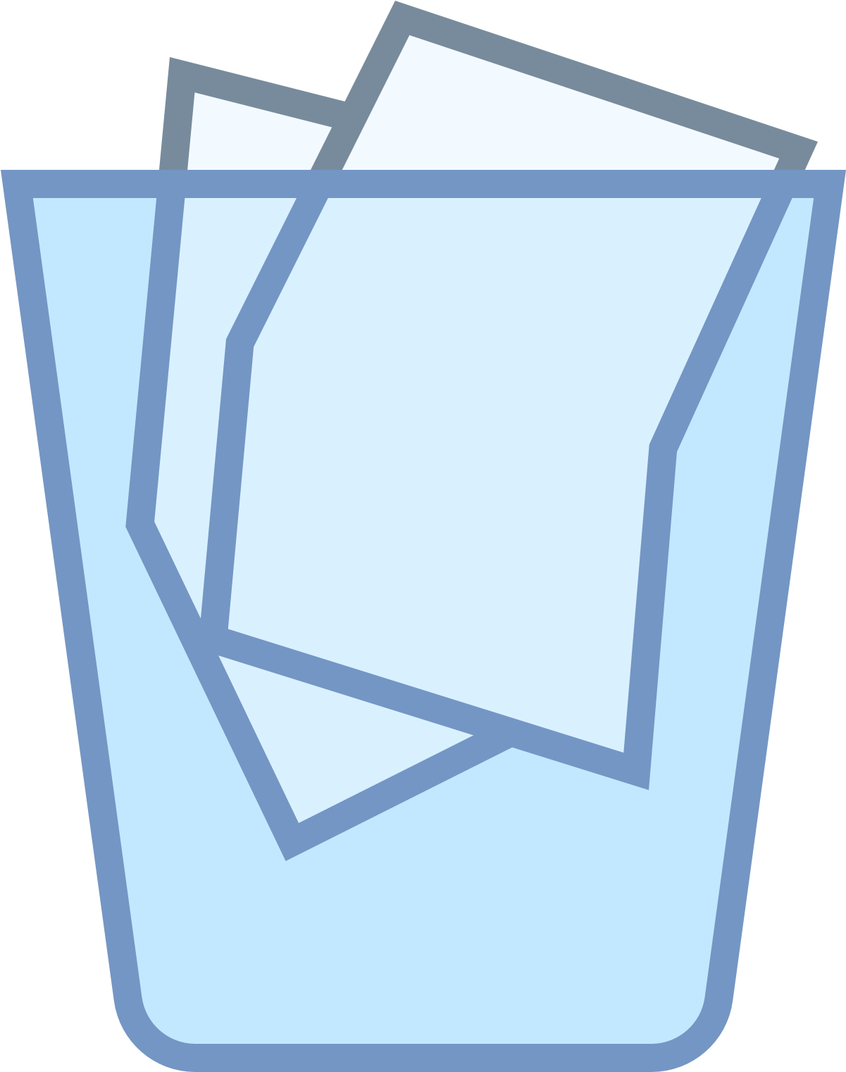 Garbage Icon Png Download - Waste Container (1600x1600), Png Download