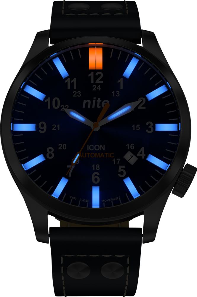 Nite Watches - Icon-209s Day-date (665x1000), Png Download