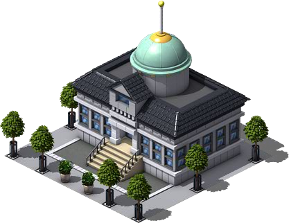 Construction - Government Building Icon Png (417x322), Png Download