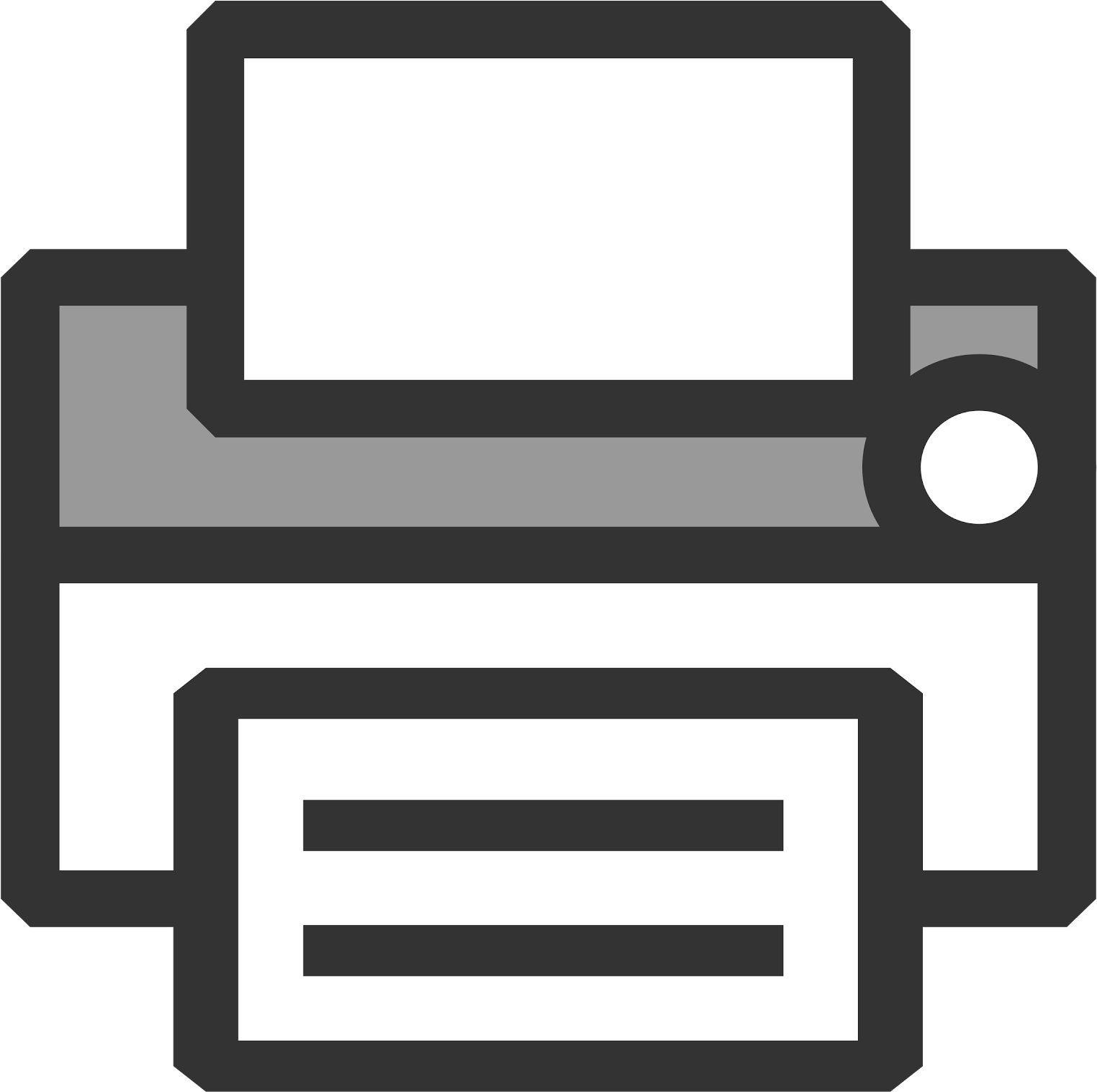 Printer Clip Art - Printer (800x800), Png Download