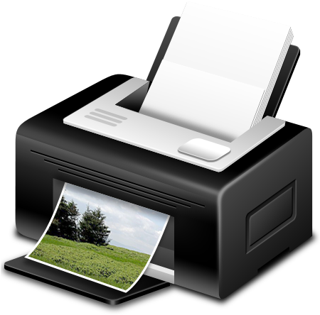 Printer Free (450x450), Png Download