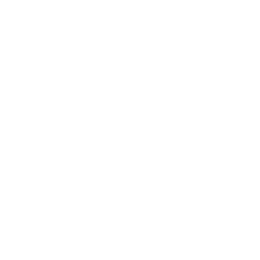 White Heart Outline Apple Clipart Hatenylo - White Outline Of A Heart (1024x1024), Png Download