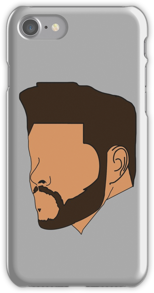 The Weeknd Outline V2 Iphone 7 Snap Case - Iphone (750x1000), Png Download