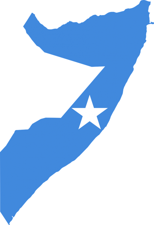 Somali Map Flag Png (500x730), Png Download