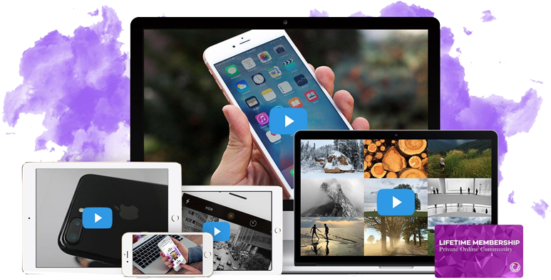 Iphone Photo Academy - Iphone (800x465), Png Download