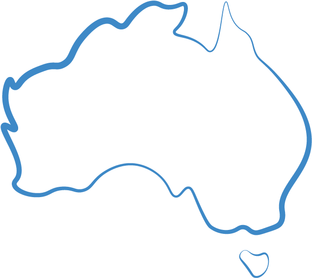 Australia Outline-05 - Water (819x728), Png Download