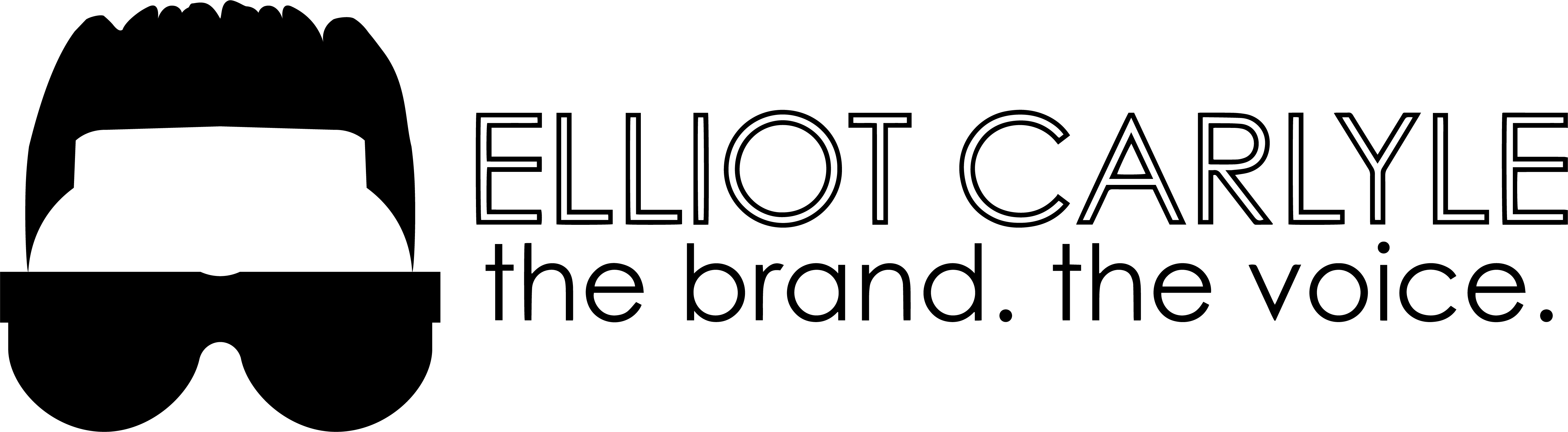 Image Of The Elliot Carlyle Logo With The Tagline - Pale Is The New Tan Tile Coaster (5060x1395), Png Download