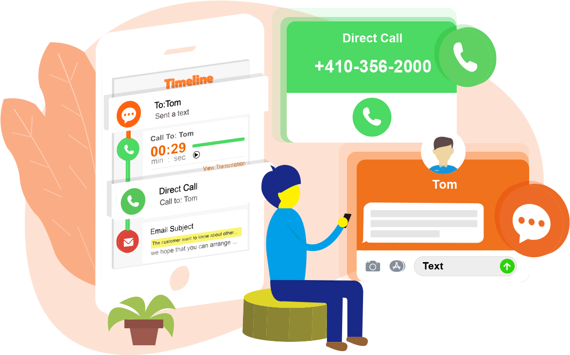 Simple Mobile Crm Launched - Mobile Phone (1324x764), Png Download