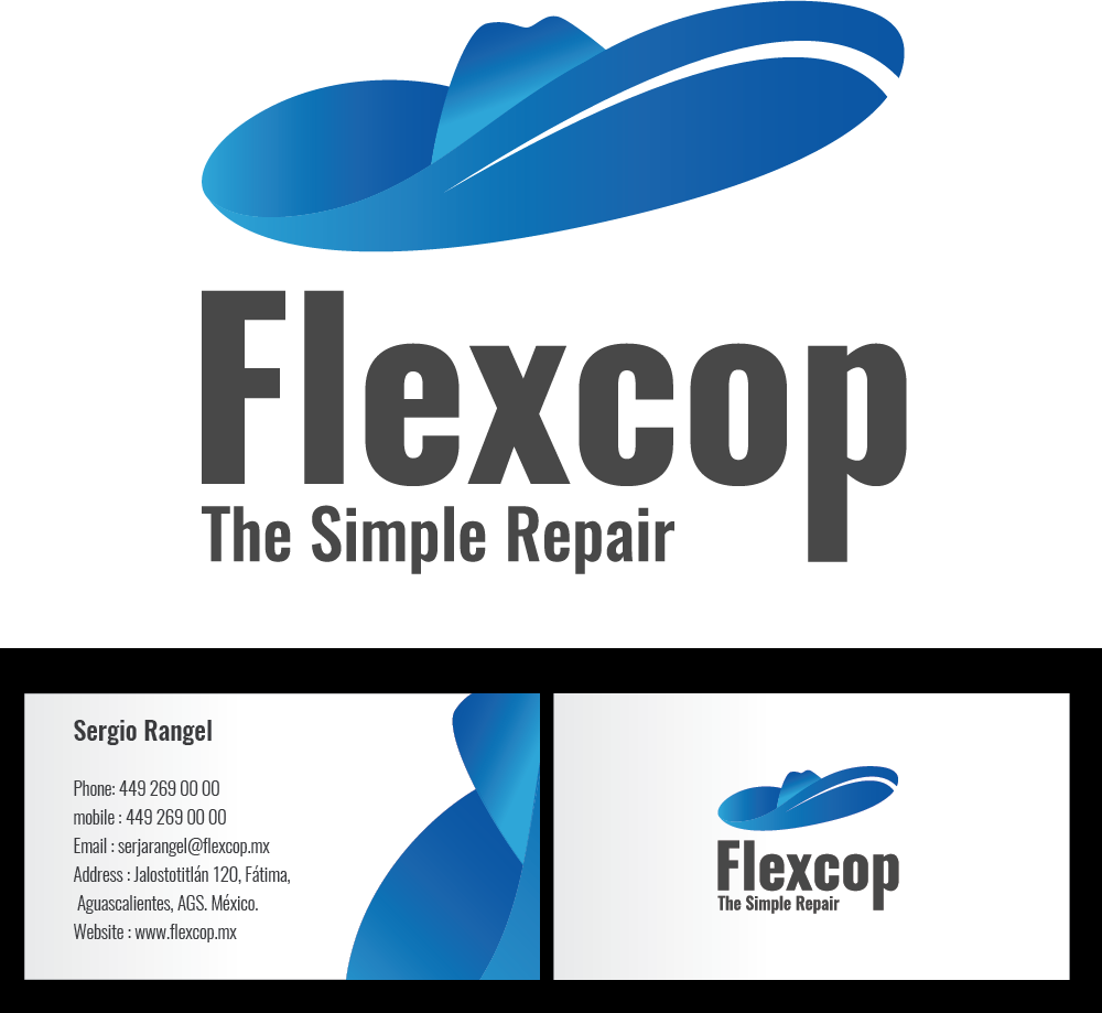 Logo Design By Noubigh For This Project - Flexcop The Simple Repair Aguascalientes (1000x919), Png Download