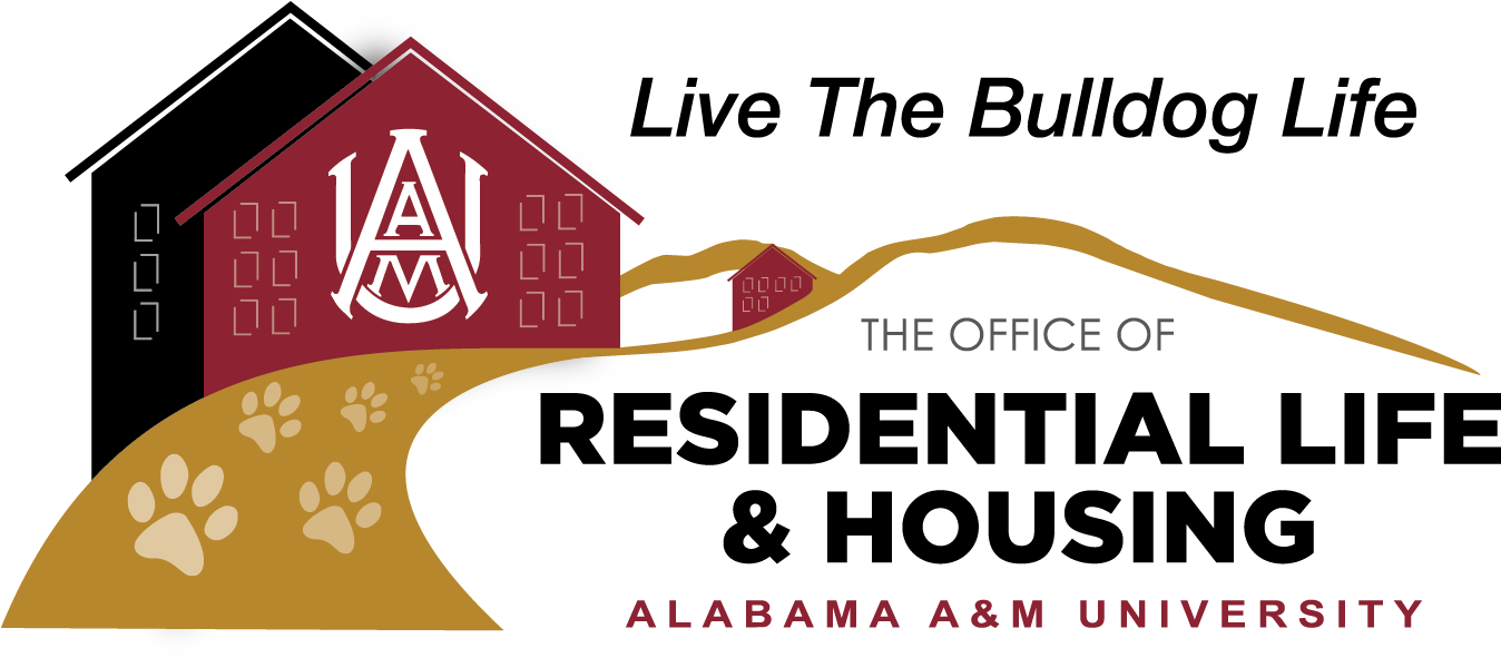 Residential Life And Housing Logo -jr - Alabama A;m Iphone 6 Case (1347x606), Png Download