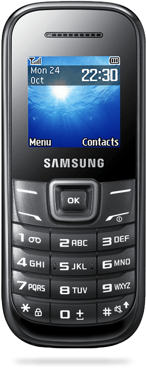 Israel Simple Phone Rental - Samsung Keystone 2 Gt E1200i (700x904), Png Download