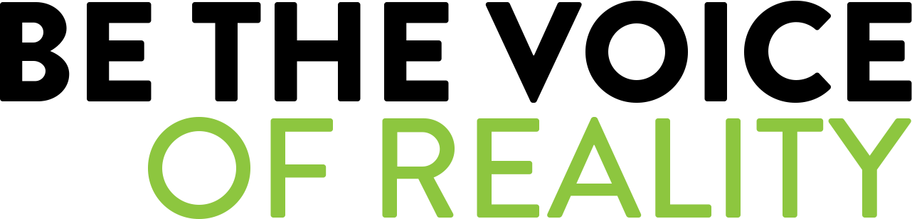 24 Hours Of Reality: Be The Voice Of Reality (1282x309), Png Download