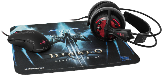 Steelseries Qck Diablo 3 Reaper Of Souls (716x301), Png Download