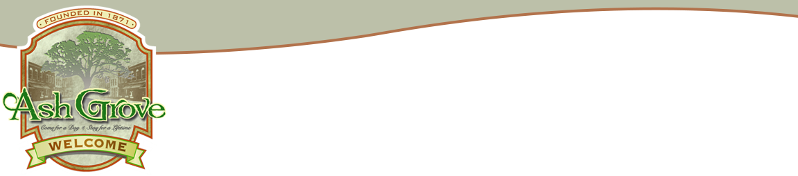 Small Logo Image - Ash Grove, Missouri (1152x255), Png Download