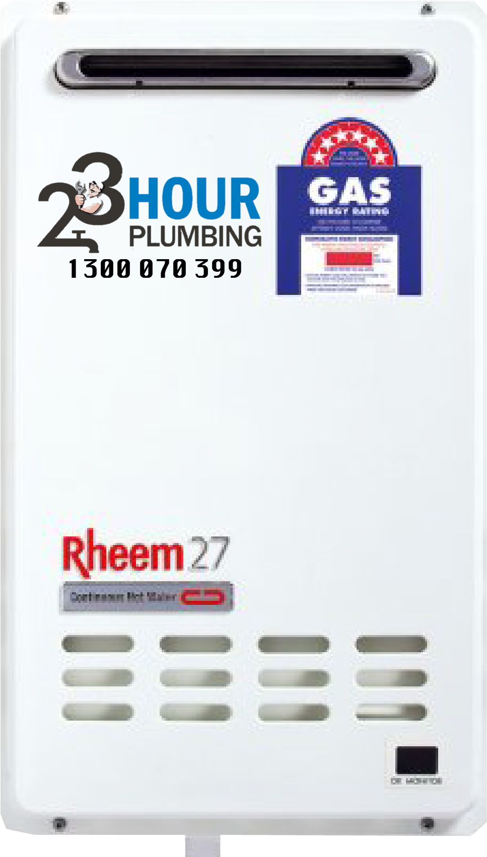 Rheem 27 Instantaneous Hot Water System Price - Rheem 874627pf Lpg Continuous Flow Hot Water System (2296x1722), Png Download