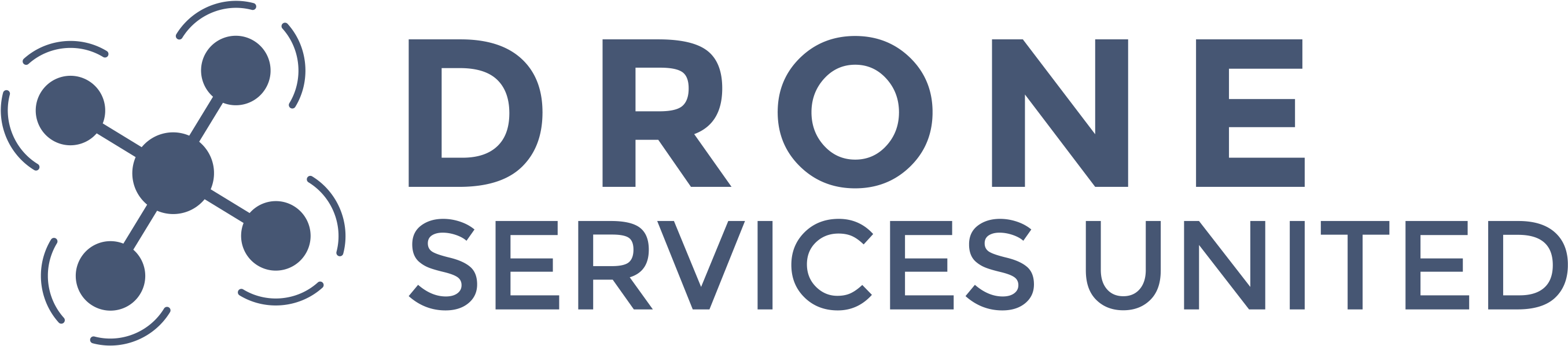 Drone Services United 564-3393 - Unmanned Aerial Vehicle (2830x689), Png Download