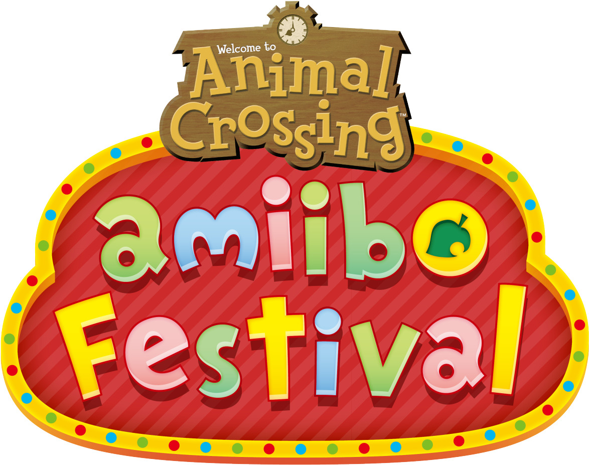 Animal Crossing - Amiibo Festival - Animal Crossing Amiibo Festival Logo (743x585), Png Download