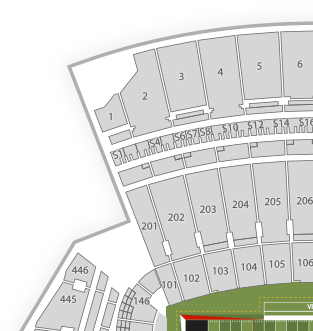 Papa John's Cardinal Stadium Seating Charts Find Tickets - Louisville Cardinal Stadium Seating Chart (350x350), Png Download