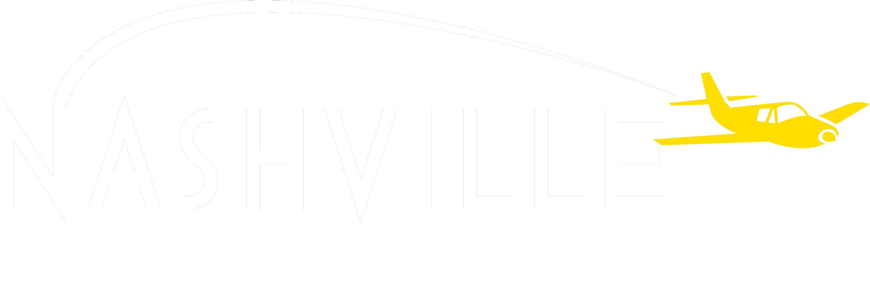 Nashville Flight Training (2978x972), Png Download