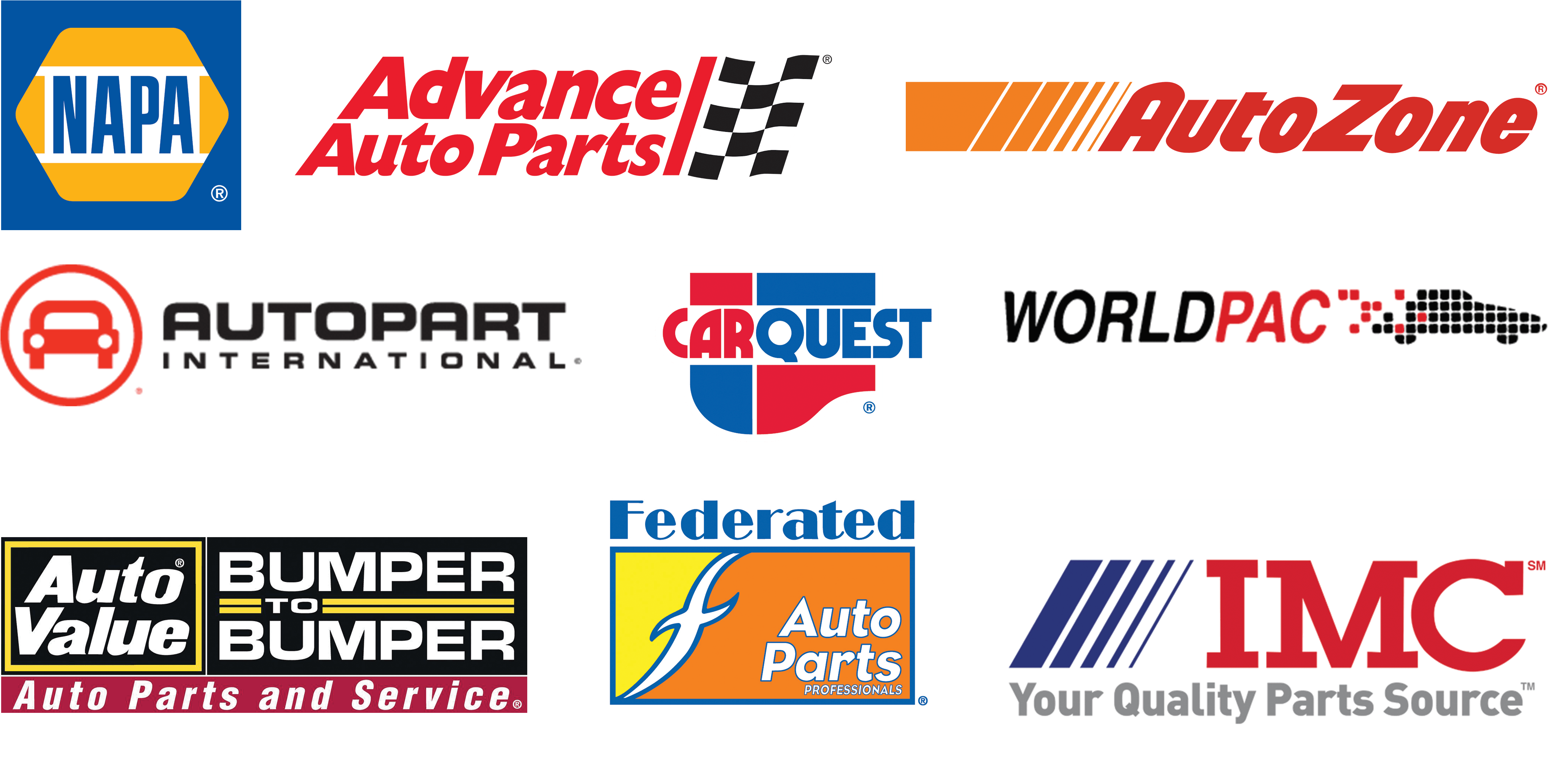 All Of Your Suppliers, All In One Place - Auto Parts (4800x2574), Png Download