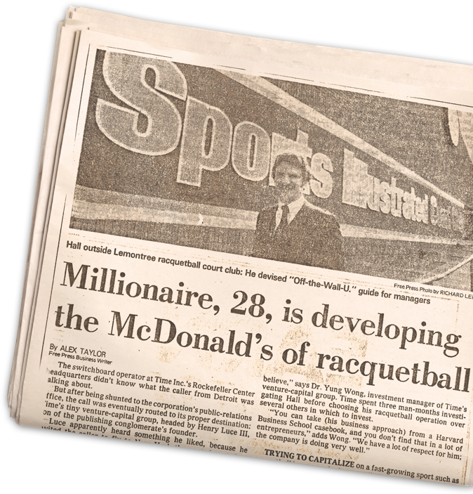 In 1977, Craig Arranged An Agreement With Time, Inc - Newspaper (674x703), Png Download