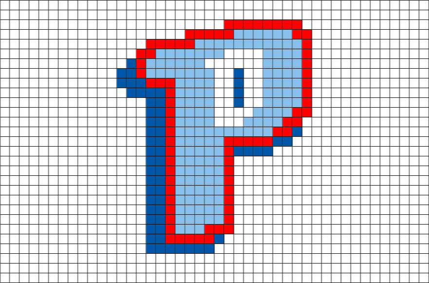 Flying Kirby Perler Bead (880x581), Png Download