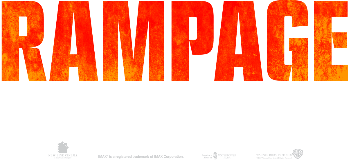 The Imax Experience - Rampage Blu Ray (1500x750), Png Download