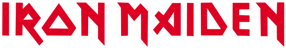 Iron Maiden Logo - Iron Maiden Band Logo (600x300), Png Download