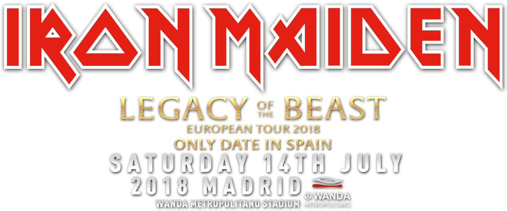 Logo Abajo En - Iron Maiden Logo Png (1029x455), Png Download