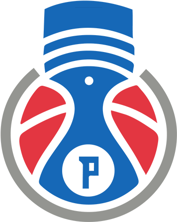 Detroit Pistons Logo Piston - Redesign Detroit Pistons (500x666), Png Download