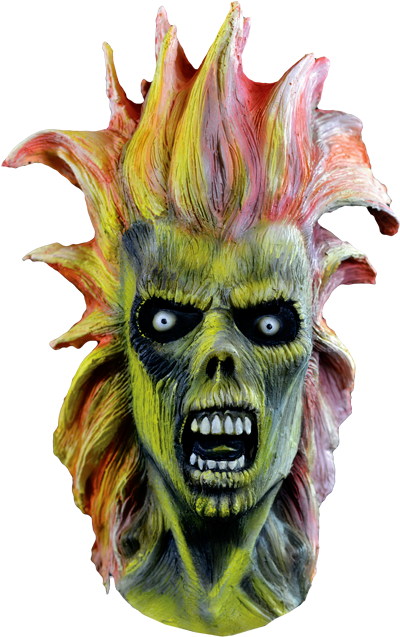 Iron Maiden Eddie Mask - Gardenoaks Iron Maiden - Eddie Halloween Mask (436x639), Png Download