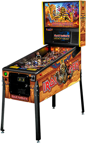 Photos - Videos - Buy - Promotional Materials - Iron - Iron Maiden Premium Pinball (337x526), Png Download