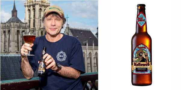 Iron Maiden And Robinsons Brewery Announce “hallowed”, - Beer (720x400), Png Download