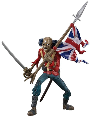 Iron Maiden Playfield Character Eddie "trooper" - Eddie Iron Maiden Png (369x480), Png Download