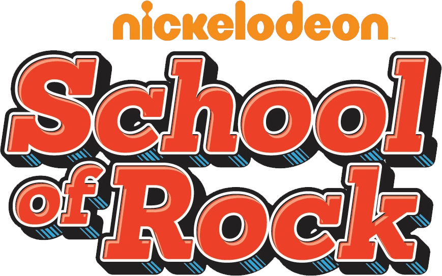 School Of Rock Logo Png - School Of Rock Nick Logo (869x543), Png Download