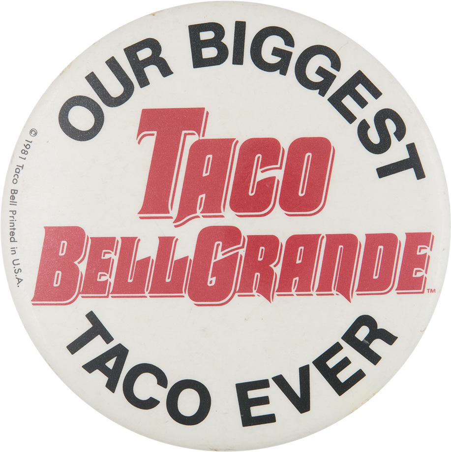 Taco Bell Grande - Army Of Angels Charity (1000x993), Png Download