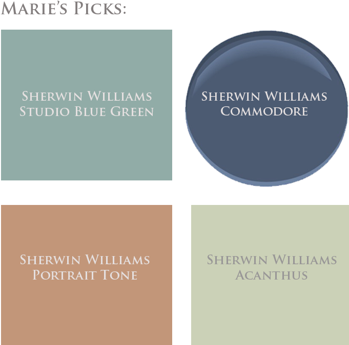 Blues And Greens Make Lovely Additions To Any Home (771x768), Png Download