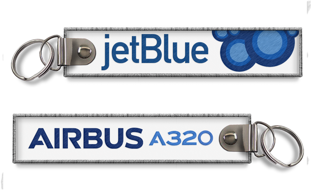 Flight Crew Embroidered Keyring (1024x1024), Png Download