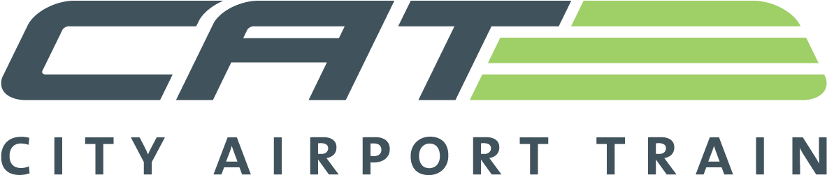 Cat Logo - City Airport Train Vienna Logo (1190x250), Png Download