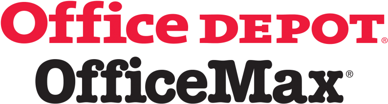 Free Png Office Depot Logo Png Images Transparent - Office Depot Office Max Logo (850x278), Png Download