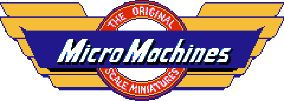 #29 Micromachines - Micro Machines Nes Logo (960x344), Png Download