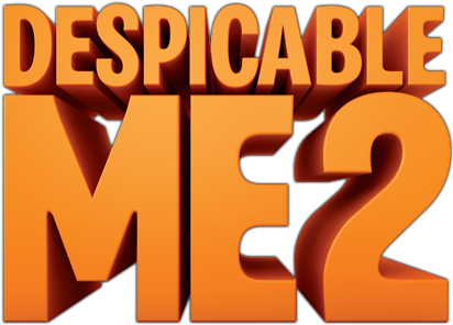 Despicable Me Logo - Despicable Me 2 Minion Logo (800x310), Png Download