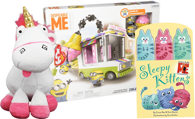 Mega Bloks Despicable Me Ice Scream Truck (750x505), Png Download
