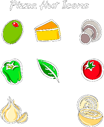 Pizza Hut - Pizza Hut Icons (358x436), Png Download