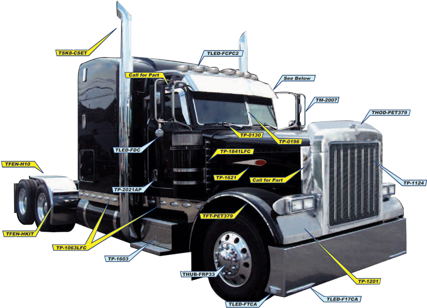 Trailer Truck (920x669), Png Download
