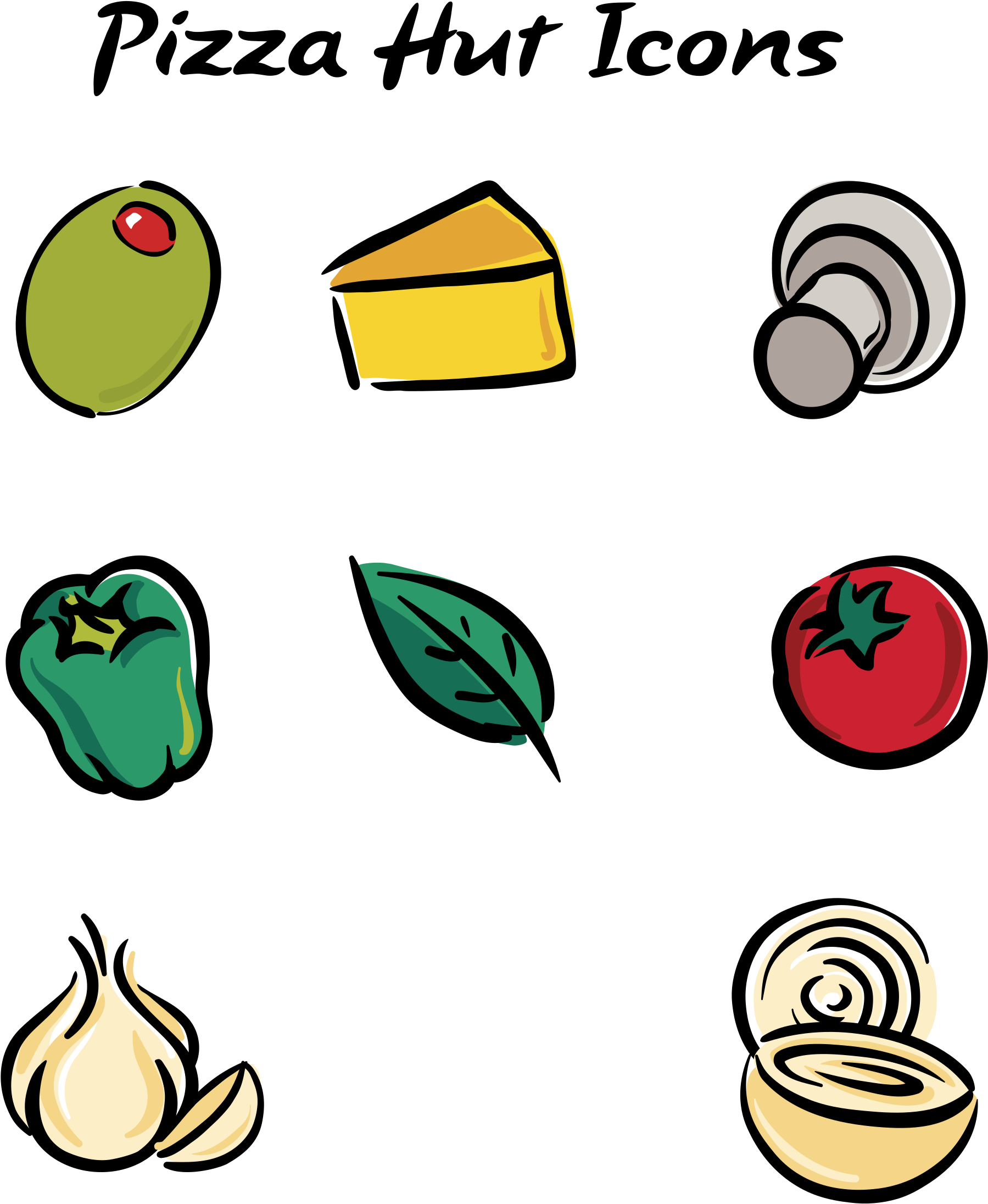 Pizza Hut Logo Png Transparent - Pizza Hut Icons (2400x2400), Png Download