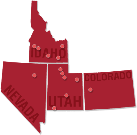 Locations Map - Zazzle Idaho In Black Trucker Hat (500x500), Png Download