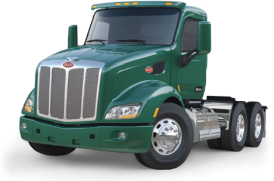 Peterbilt 579 Tandem Axle Day Cab - Truck (533x366), Png Download