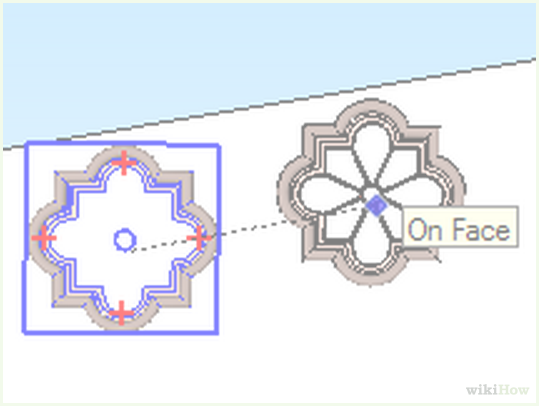Image Titled Create An Off Axis Linear Array In Sketchup - Circle (539x406), Png Download